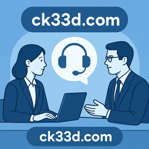 CK33 সাইটে গ্রাহক সেবা উপলব্ধ