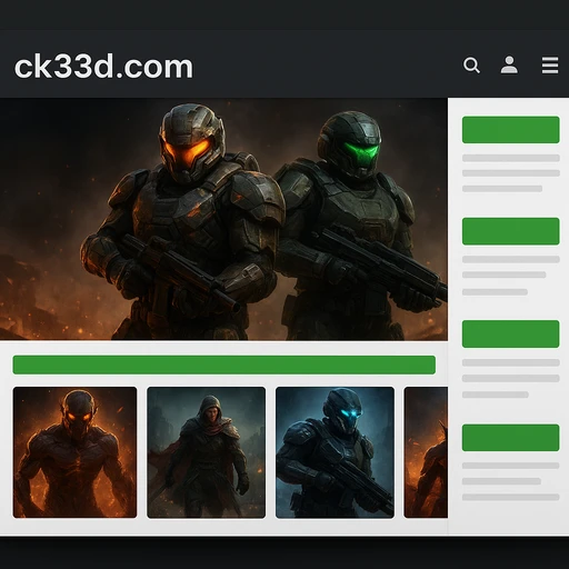 CK33 সাইটে CK33-র ব্যবহারকারী ইন্টারফেস বিশ্লেষণ